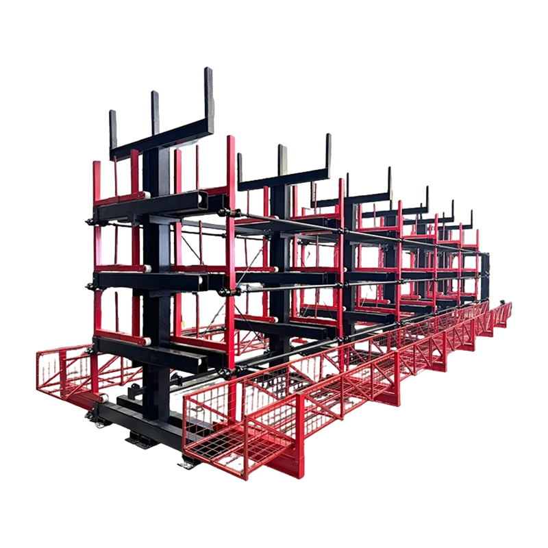 Racaí Chun Cruach a Stóráil Racaí Stórála Cantilever Ard-Ualach-Iompartha