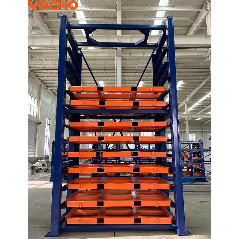 Racaí Stórála Forklift Ard-Acmhainn Racking Stórála Miotail Bileog Ard-Dlúis